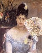 Berthe Morisot At the ball oil on canvas
